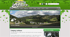 Desktop Screenshot of camping-orbey.com